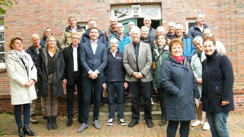 Dutch delegation. Gerlof Metz.