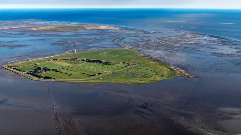 Neuwerk from above. Martin Elsen.