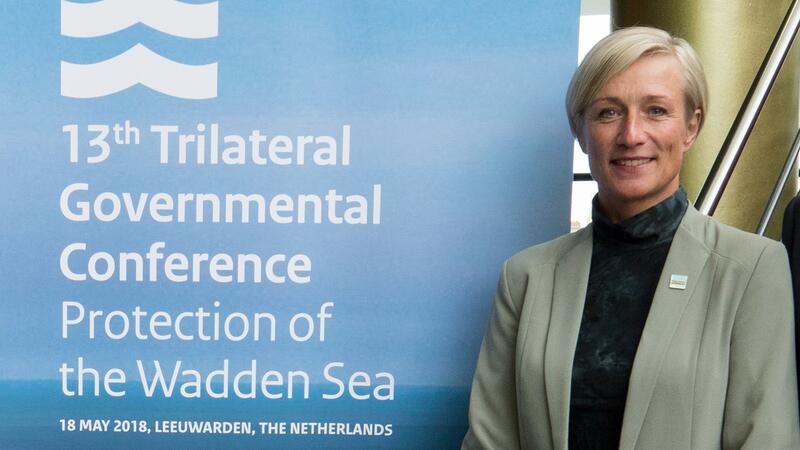 Janne Liburd at the 2018 Leeuwarden Conference as WSB Member. MinLNV.